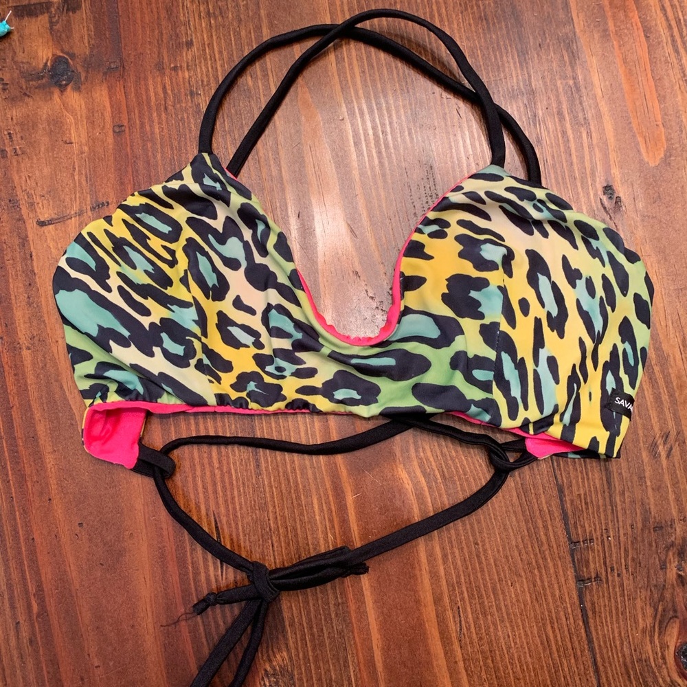Savage swimsuit top
